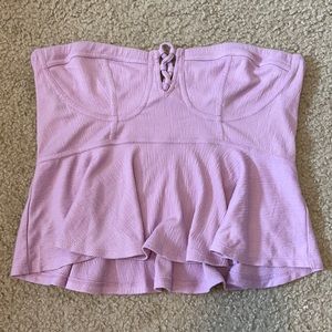 Free People Purple Tube Top